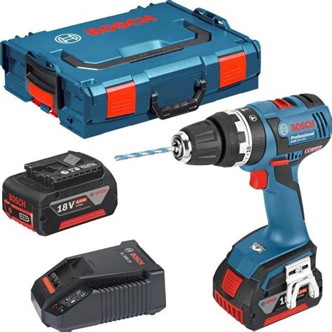 Bosch Gsb 18 2 Li Plus Professional 18v 2x4ah And L Boxx 06019e7121