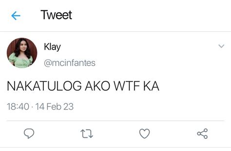 Raine ᶜᴿᴬᶻᵞ ᴮᴱᴬᵁᵀᴵᶠᵁᴸ Filay On Twitter Bat Ka Naman Kasi Nakatulog Klay Ayan Na Seen Mo Tuloy