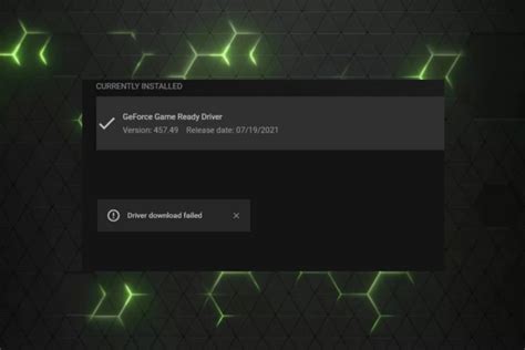 Geforce Experience Driver Download Failed 5 Ways To Fix It