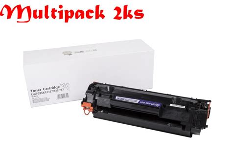 Hp Multipack Hp Cf283x Crg737 Black 2ks