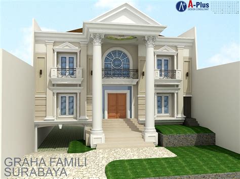 Rumah Classic Graha Famili Surabaya A Design Arsitek Surabaya