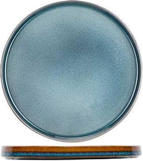 Cosy Trendy Quintana Blue Dessertbord Ø 22 cm bol