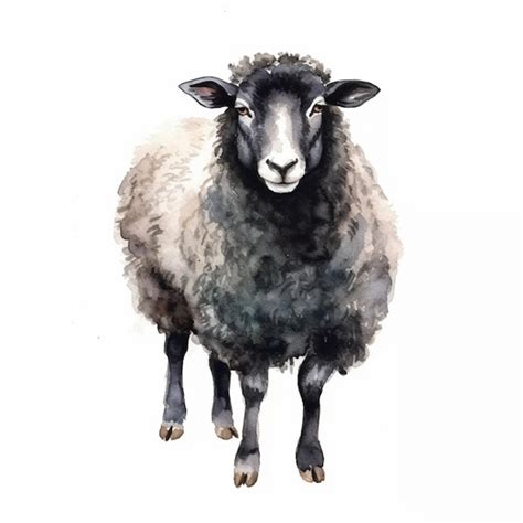 Premium AI Image There Is A Sheep That Is Standing In The Grass With