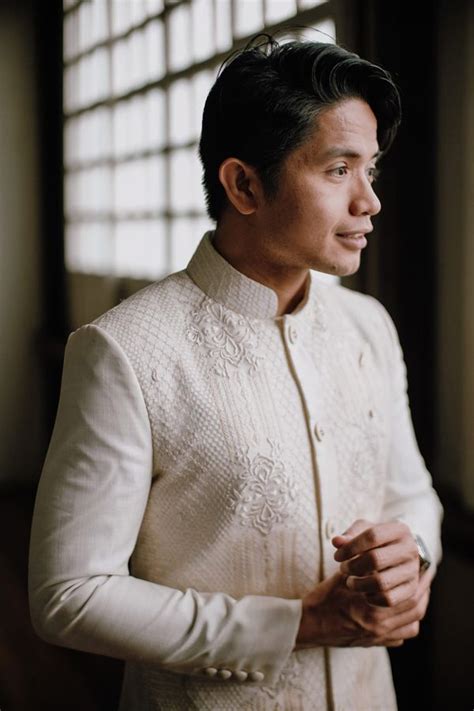 This Wedding Will Transport You Back In Time To Old Manila Barong Wedding Barong Tagalog