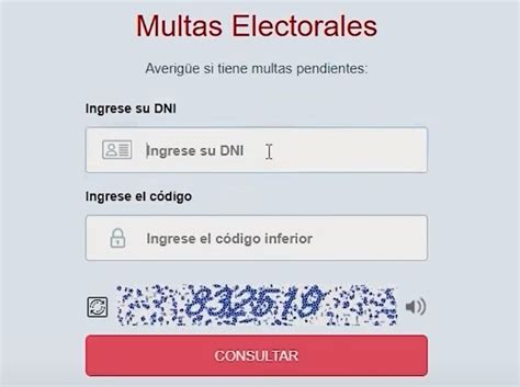 Como Saber Si Tengo Multa Electoral Multas Onpe