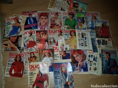 Revistas Moda Burda Neue Mode Escuela De Labores Y Tu Misma Practica