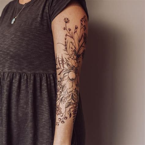 Cool Sleeve Tattoos Design Ideas For Women Floral Tattoo Sleeve