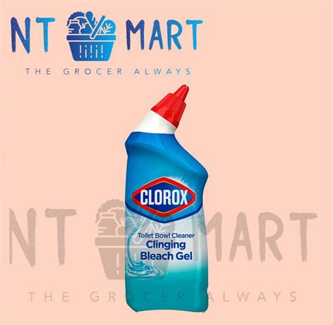 Clorox Toilet Bowl Cleaner Clinging Bleach Gel 709ml Lazada