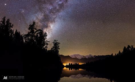 Lake Matheson at Night - Adrian Hodge Photography