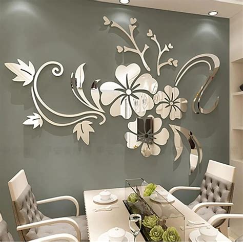 sticker wall mirror