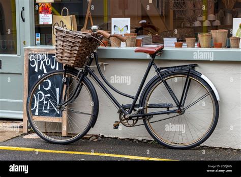 Vintage Bicycle With Basket