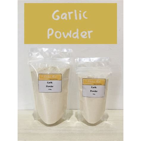 Garlic Powder 50g 100g Shopee Philippines