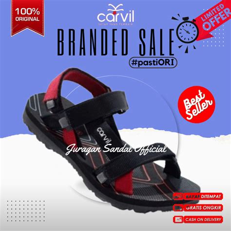 Jual Carvil Gasvar Gm Carvil Bharata Gm Sandal Gunung Pria Dewasa