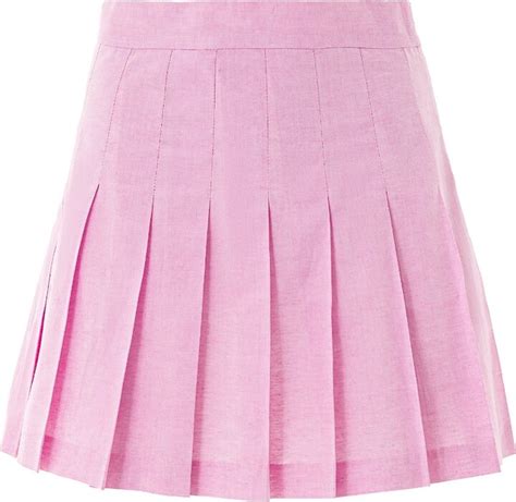 Lita Couture Women S Pink Purple Linen Blend Tennis Skirt ShopStyle