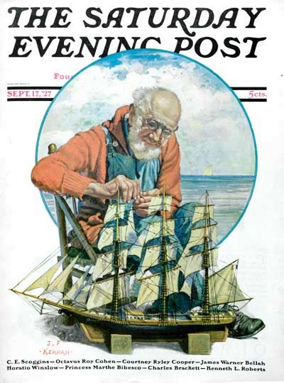 Classic Covers The Art Of J F Kernan The Saturday Evening Post