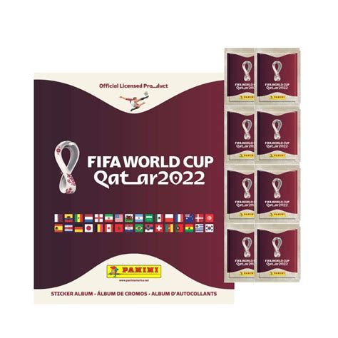 Mua 2022 Panini FIFA World Cup Stickers Mega Starter Pack Album 50