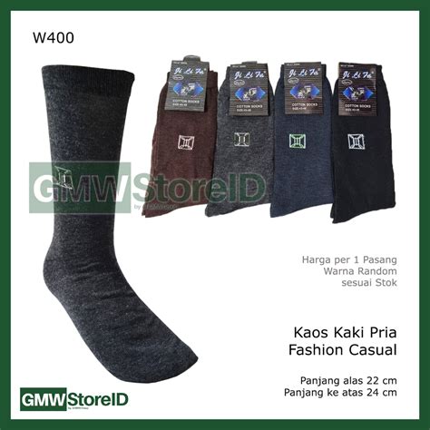 Jual DISC Kaos Kaki Formal Casual Pria Cowok Tipe A05 Men Sport