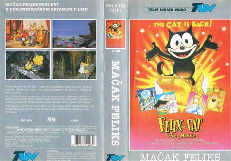 Felix The Cat The Movie 1988 Tibor Hernadi Animation Yugoslavian