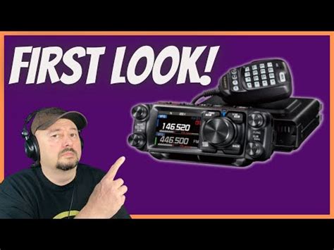 Yaesu Ftm D Dual Band Digital Radio First Look The Youtubers Bunch