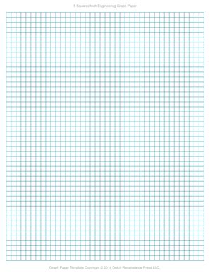 engineering graph paper template  letter printable