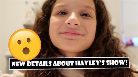 New Details About Hayley S Show Wk Bratayley Youtube