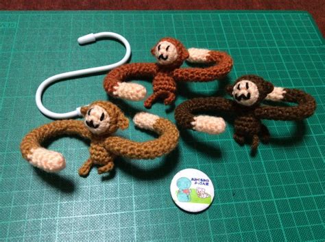 She Made A Crochet Barrel Of Monkeys Crochet Amigurumi Monkeys