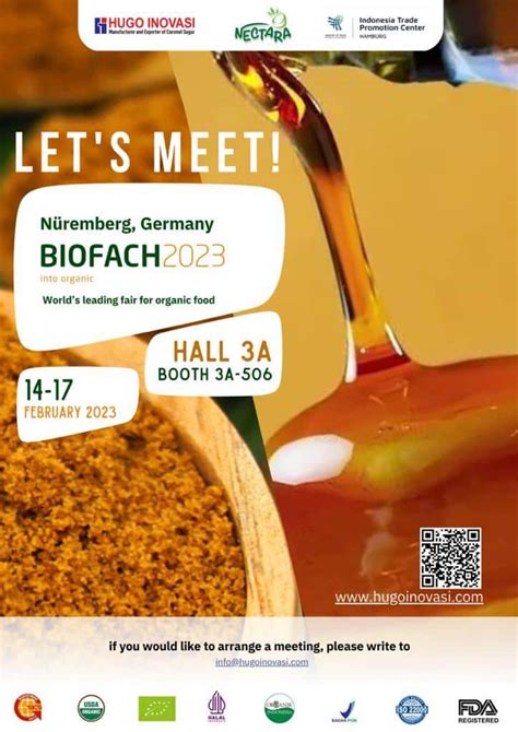 Hugo Inovasi Siap Ramaikan Pameran Biofach Di Nuremberg Jerman