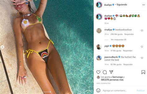 Dua Lipa Tiene El Mini Bikini Tejido Que Vas A Querer Para Este Verano