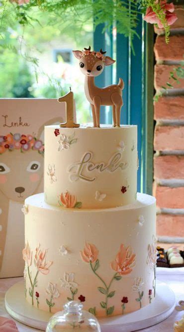 Cute Cake Ideas For Your Next Party Forest Inspired Buttercream Cake