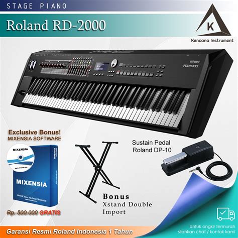 Jual Roland Rd2000 Rd 2000 Digital Stage Piano Keyboard Garansi Resmi Shopee Indonesia