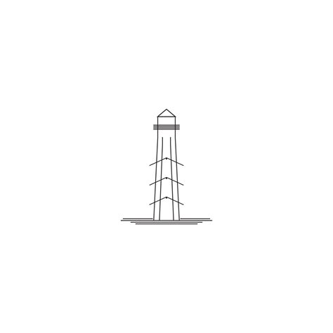 lighthouse logo and vector template 13428541 Vector Art at Vecteezy