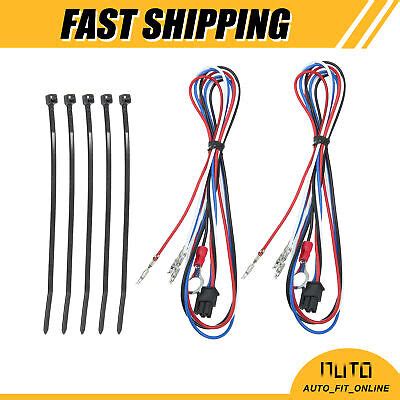 2pcs Tow Mirrors Wiring Harness Custom For Chevrolet Silverado 1500