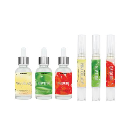 Naf Pro Cocktail Collection Limited Edition Nail And Cuticle Oils