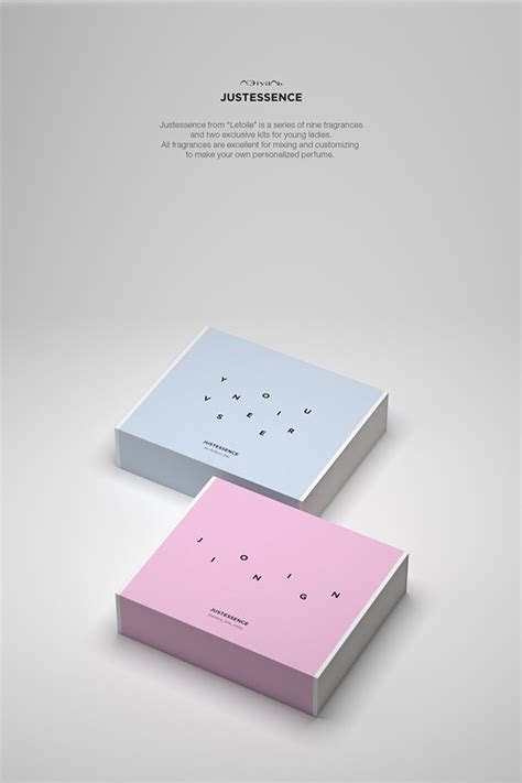 Justessence perfume on Behance