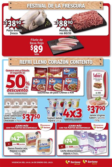 Folleto Soriana Mercado Ofertas Y De Enero