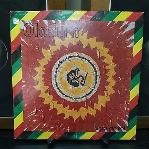 Lp Olodum Filhos Do Sol C Encarte Vinil Excelente