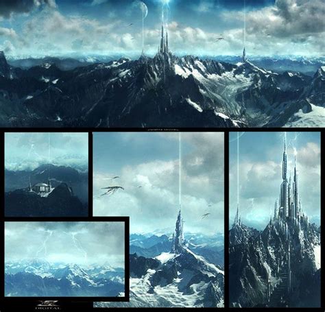 Stunning Sci Fi Matte Paintings