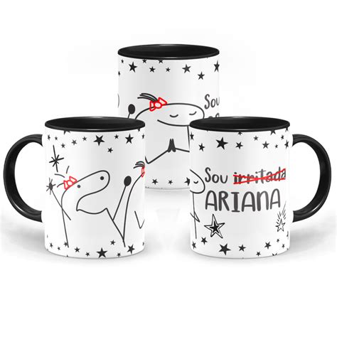 Caneca Flork Sou Ariana Canecas Horas