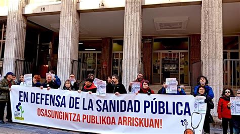 Denuncian El Deterioro De La Sanidad P Blica Vasca Y El Constante