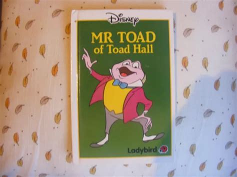 VINTAGE LADYBIRD BOOK DISNEY Mr Toad Of Toad Hall First Edition