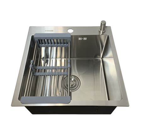 Мойка кухонная Platinum Handmade 50*50 (см) с толщиной чаши 1,5 мм ...