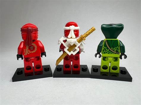 Se Produkter Som Liknar 3 St Lego Ninjago Figurer K På Tradera
