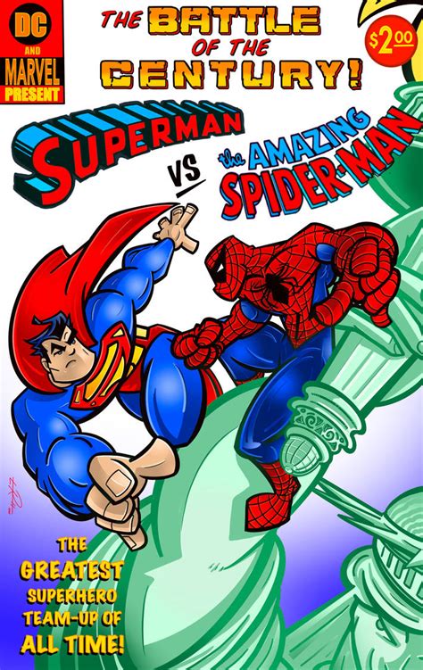 Superman vs Spider-man by Tom-Redd on DeviantArt