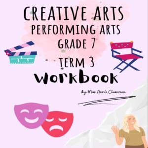 Grade Creative Arts Performing Arts Term Workbook Teacha