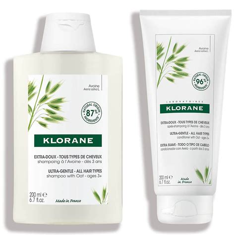 Klorane Oat Milk Duo For All Hair Types Lookfantastic