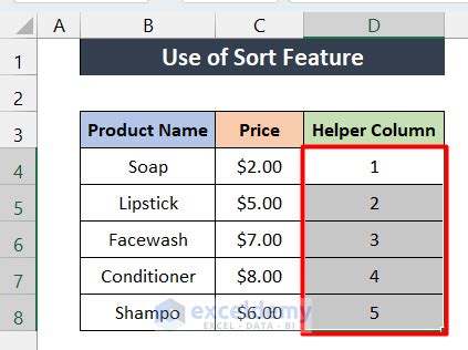 How To Reverse Column Order In Excel 4 Useful Methods