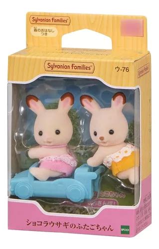 Sylvanian Families Conejos Gemelos Chocolate Calico Critters Envío Gratis