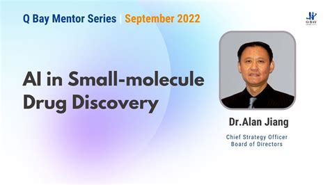 Ai In Small Molecule Drug Discovery Youtube