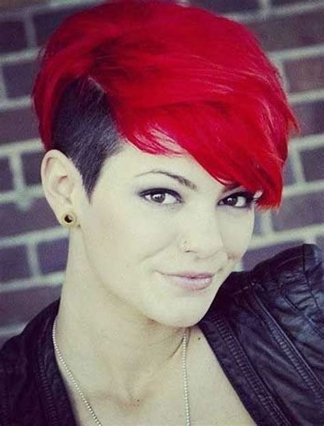 27 Cool Red Hair Color For Short Hairstyles 2020 Update