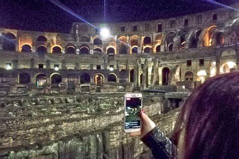 Night Colosseum Tour With Gladiators Underground And Arena